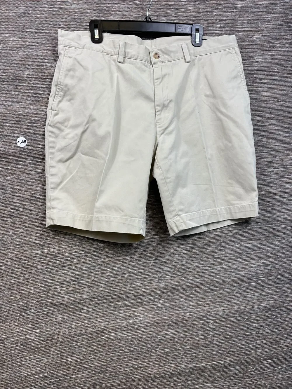 Polo Ralph Lauren Shorts Mens 38 Beige Chino Classic Fit 9 Inseam Casual Summer